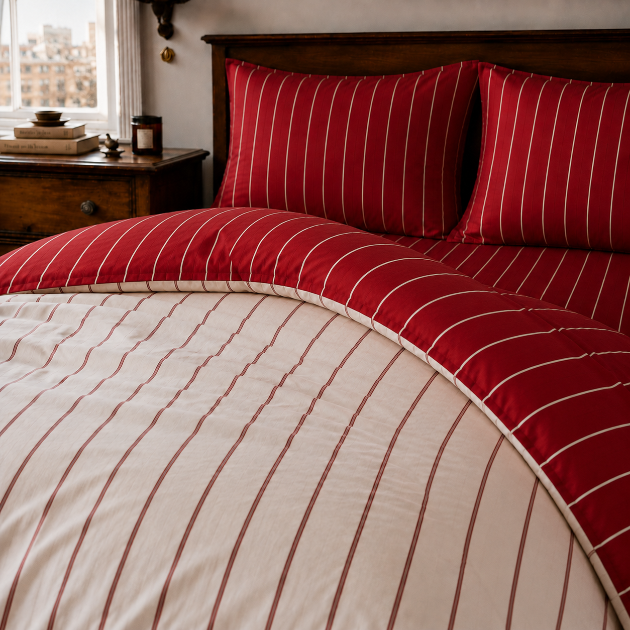 Red Duo Stripe