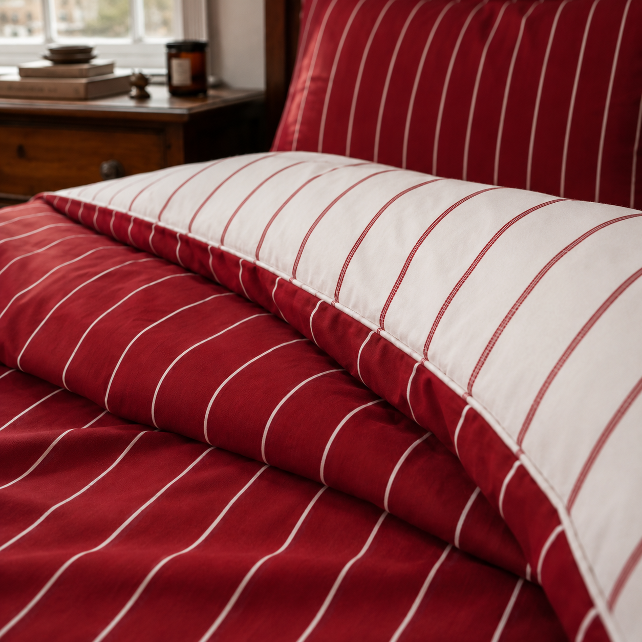 Red Duo Stripe