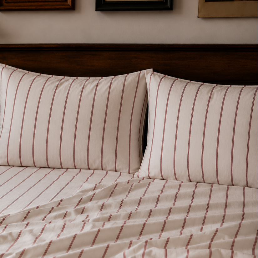 White Duo Stripe