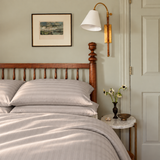 Striped Bedsheet — Grey