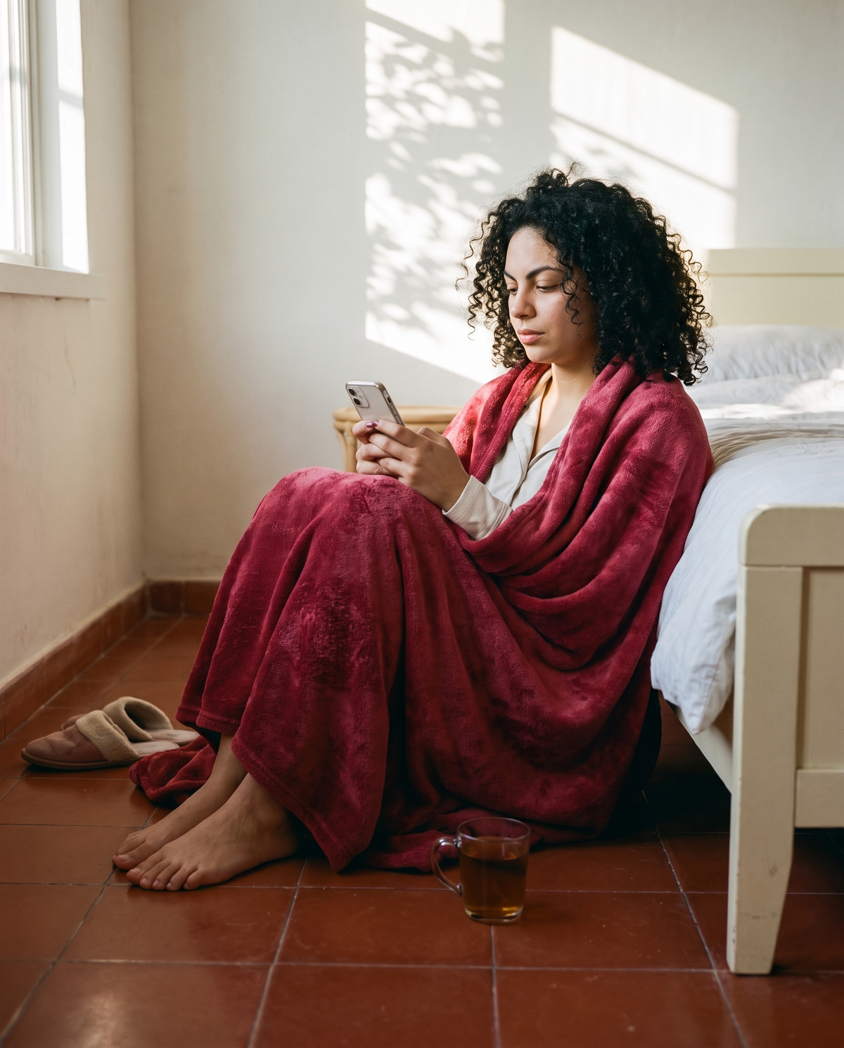 Fleece Blanket — Cashmere