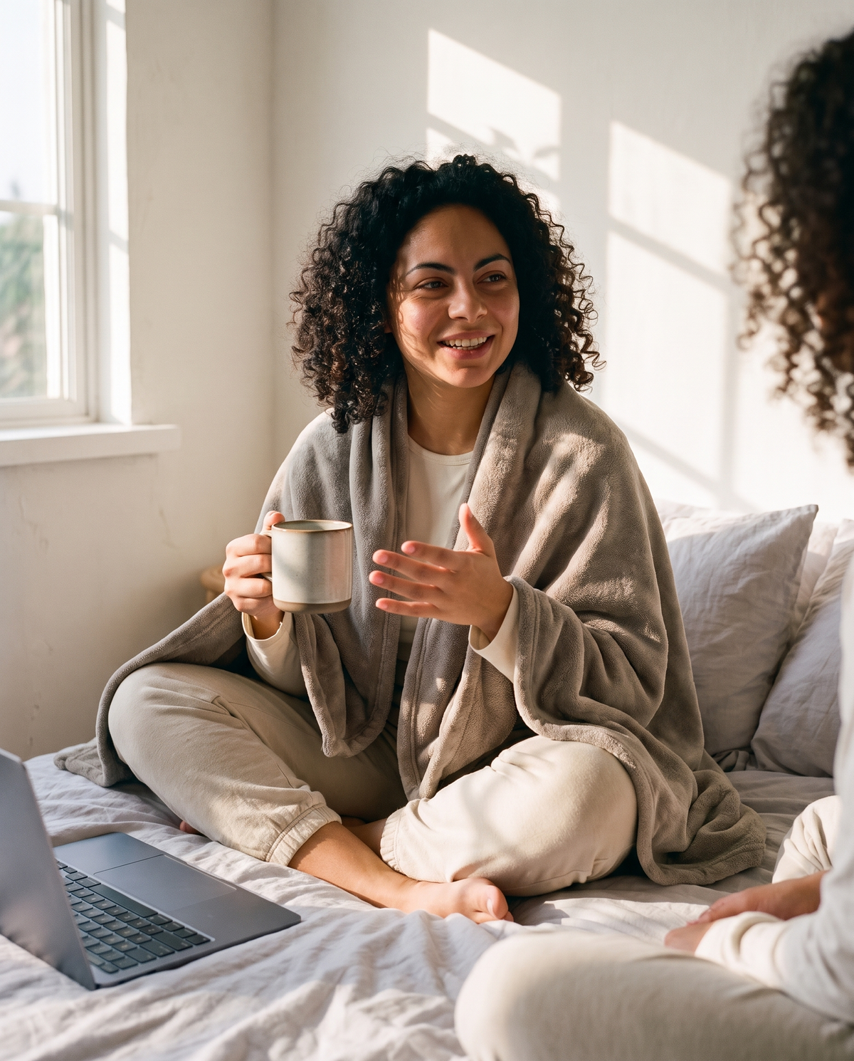 Fleece Blanket — Dark Coffee