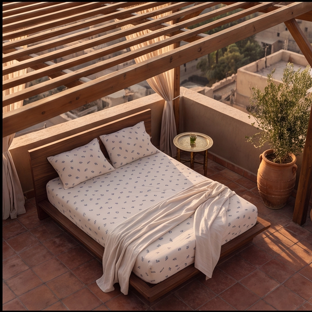 Layali Bedsheet - ليالي "Fitted"