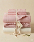 All You Need Set (Percale Bedsheet + Duvet Cover + Mattress Protector)