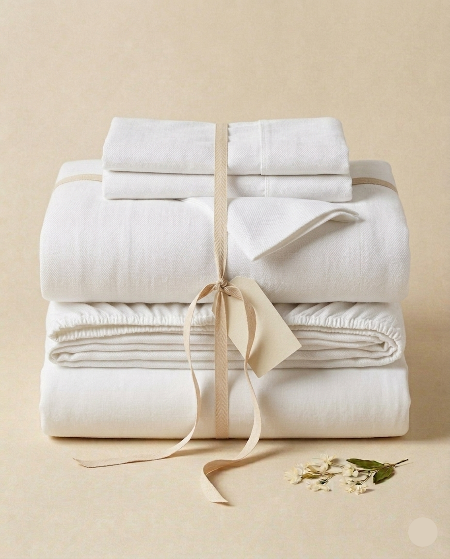 All You Need Set (Percale Bedsheet + Duvet Cover + Mattress Protector)