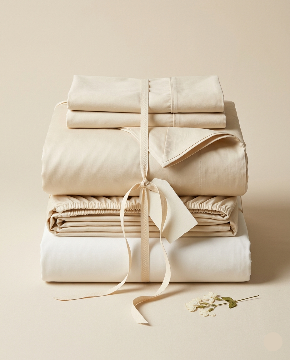All You Need Set (Percale Bedsheet + Duvet Cover + Mattress Protector)