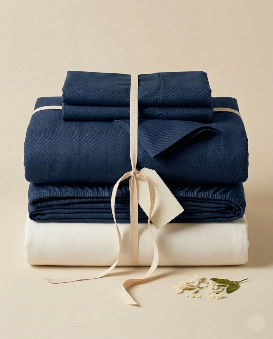 All You Need Set (Percale Bedsheet + Duvet Cover + Mattress Protector)