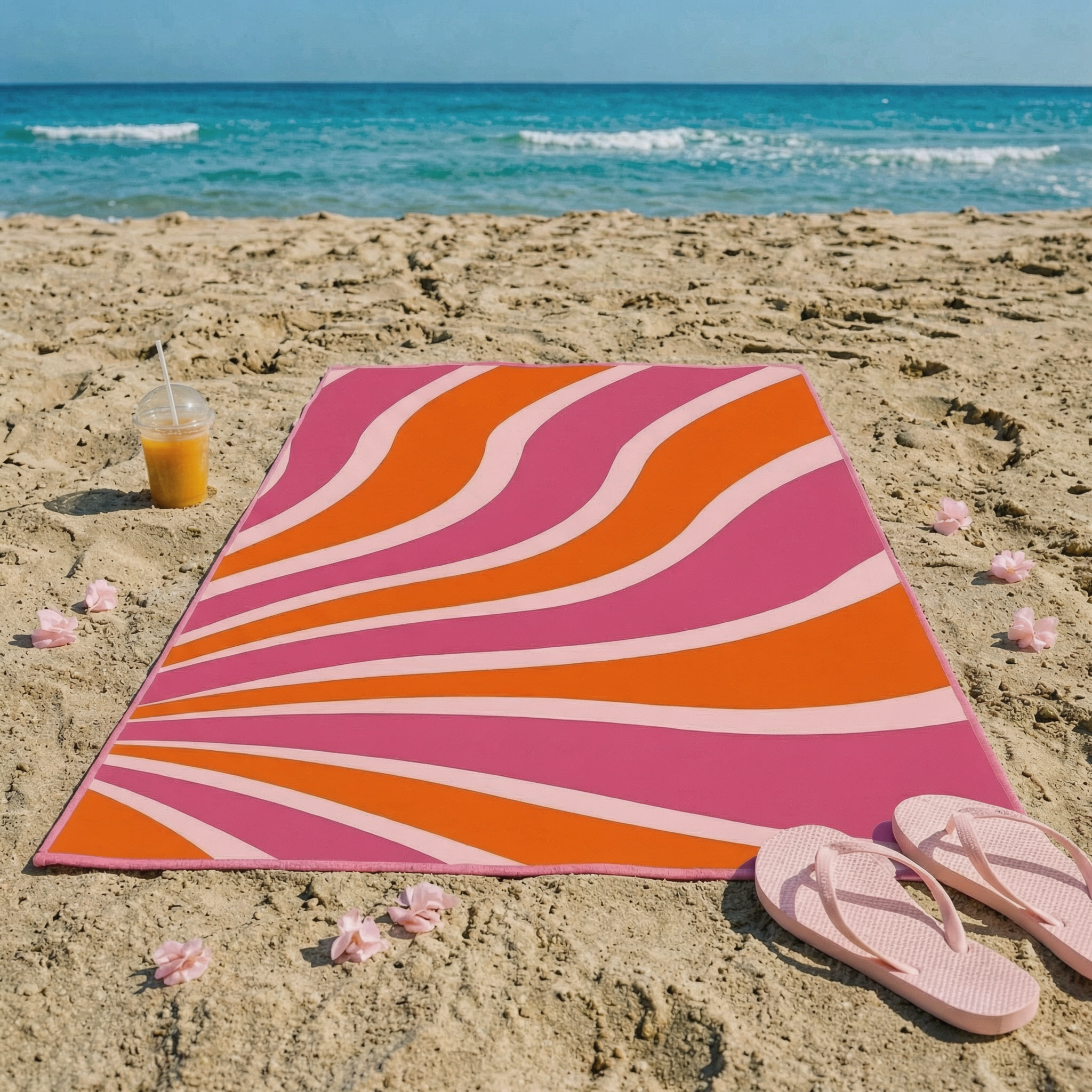 Buy 1 Beach Towel, Get 1 Beach Beach Towel FREE "150*90cm"