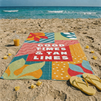 Buy 1 Beach Towel, Get 1 Beach Beach Towel FREE "150*90cm"