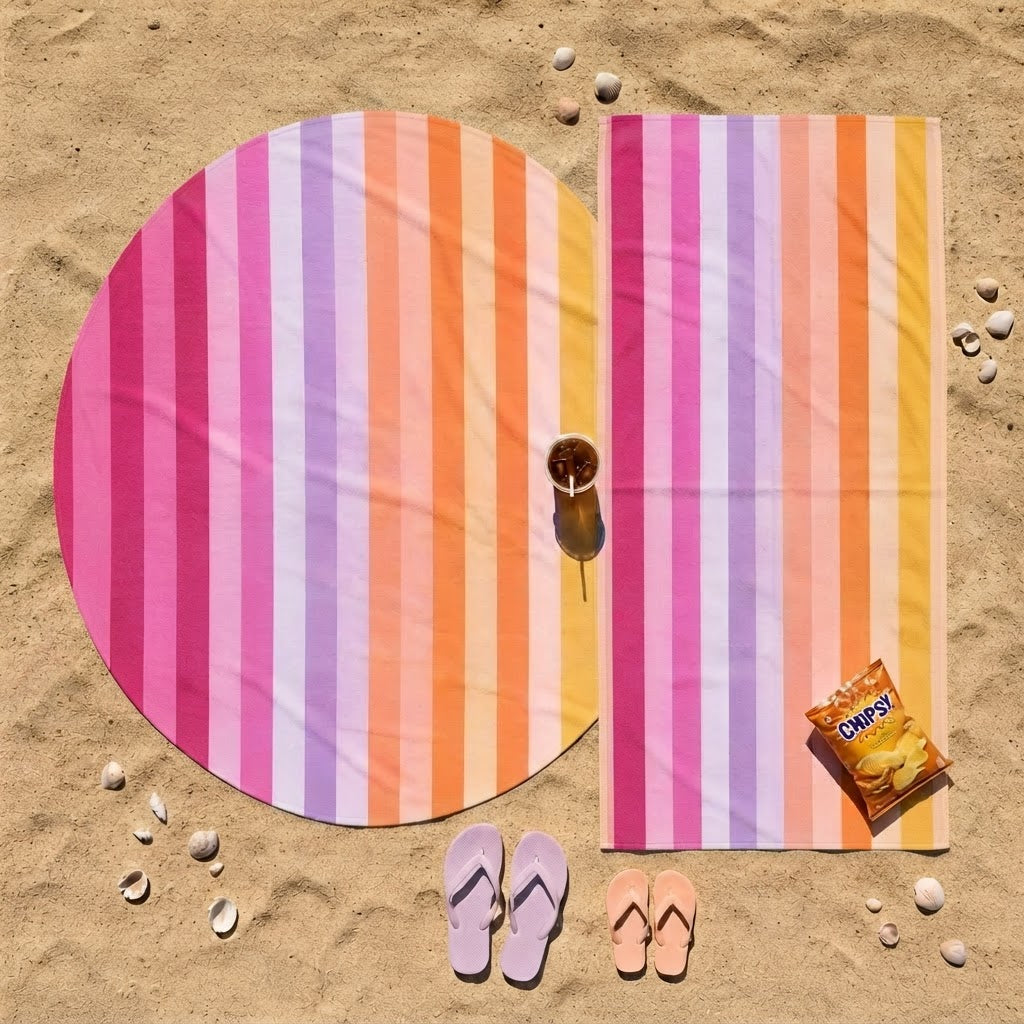 Buy 1 Beach Towel, Get 1 Beach Blanket FREE
