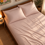 Striped Bedsheet — Cashmere