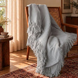 Throw Blanket — Silver