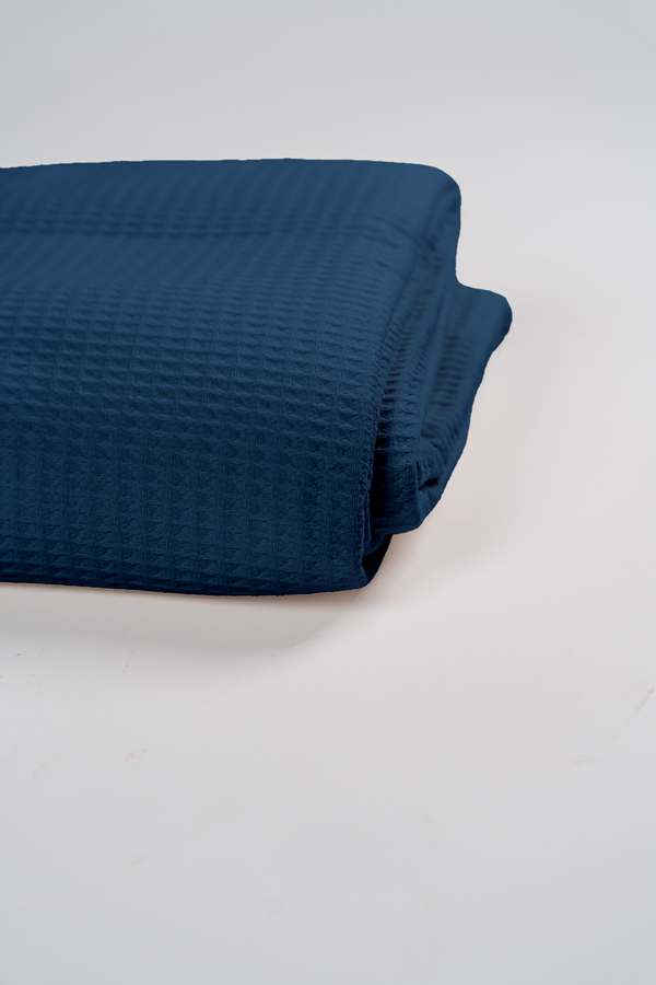 بطانية الوافل — Navy