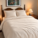 Striped Bedsheet — Off-White
