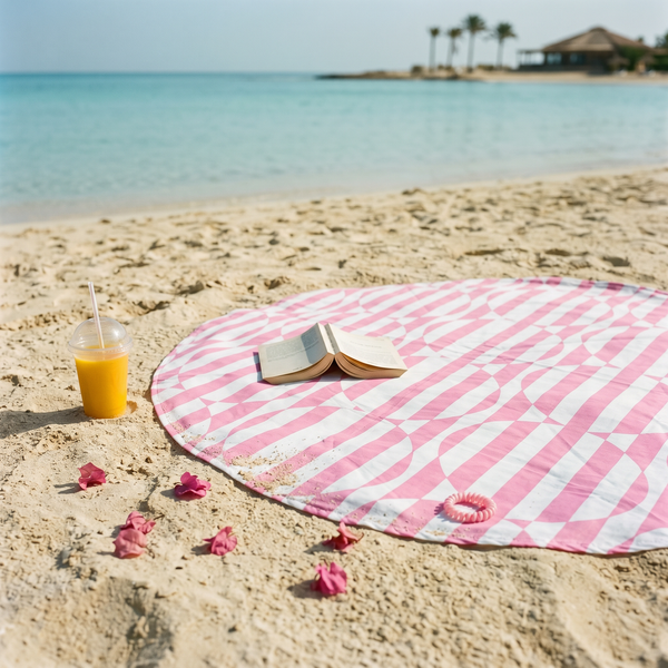 Pink Mosaic Blanket